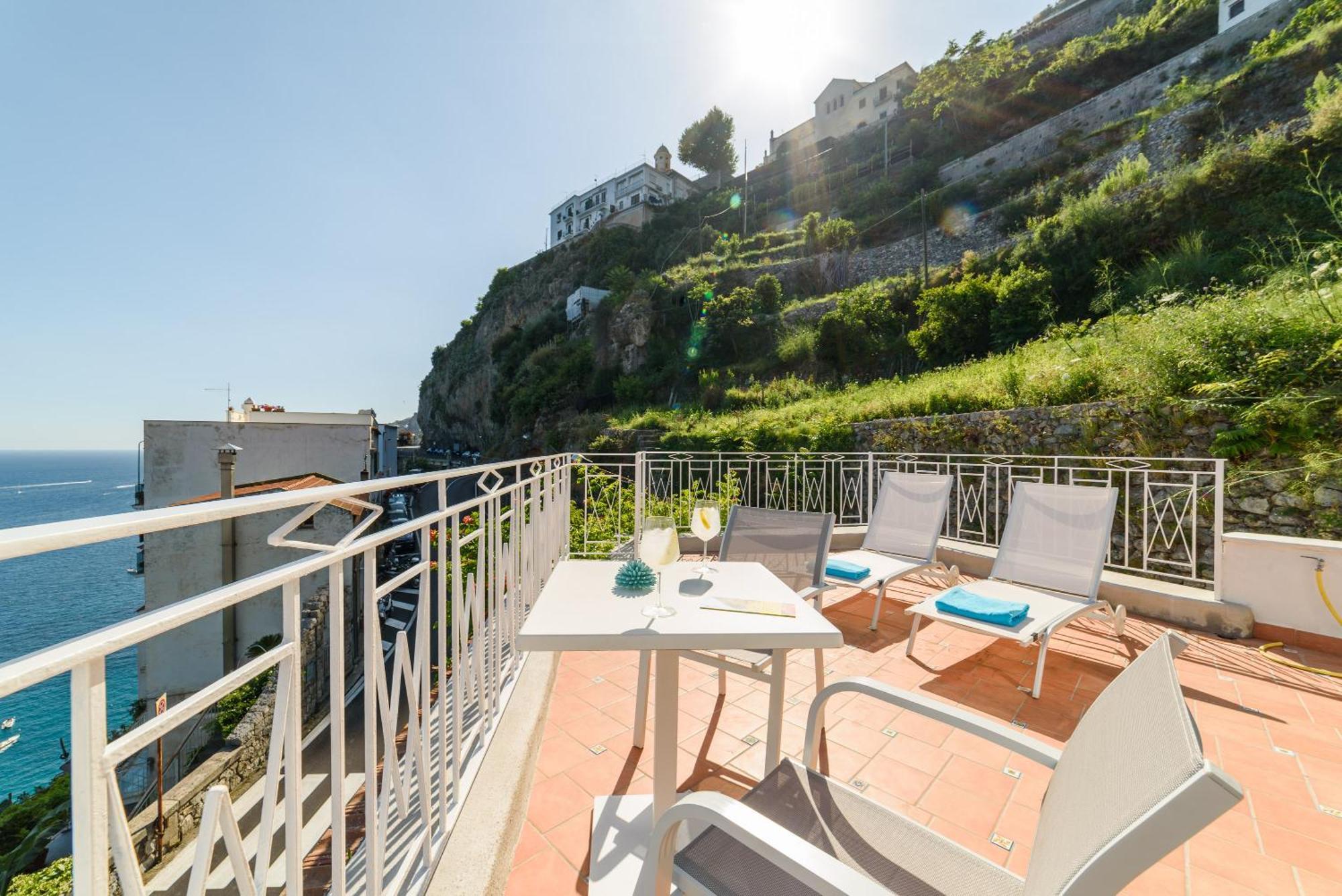 Eden Sul Mare Acomodação com café da manhã Amalfi Exterior foto